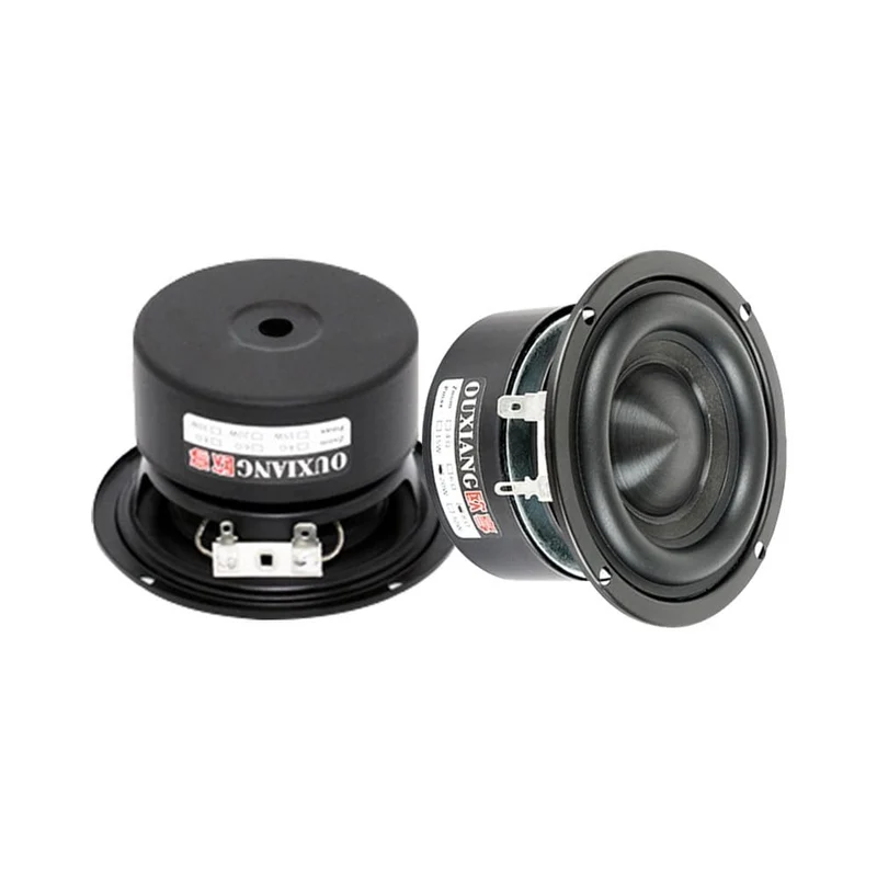 AIYIMA 2Pcs 3 Zoll woofer Lautsprecher Fahrer 4 8 Ohm 25W Audio Bass Lautsprecher DIY Heimkino Sound verstärker Lautsprecher Einheit