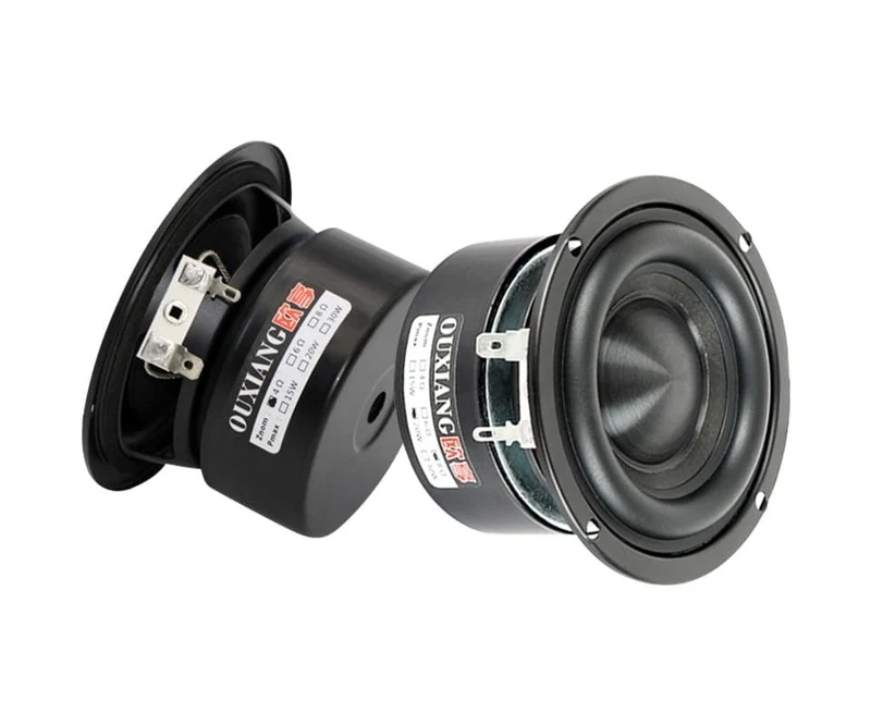 AIYIMA 2Pcs 3 Zoll woofer Lautsprecher Fahrer 4 8 Ohm 25W Audio Bass Lautsprecher DIY Heimkino Sound verstärker Lautsprecher Einheit