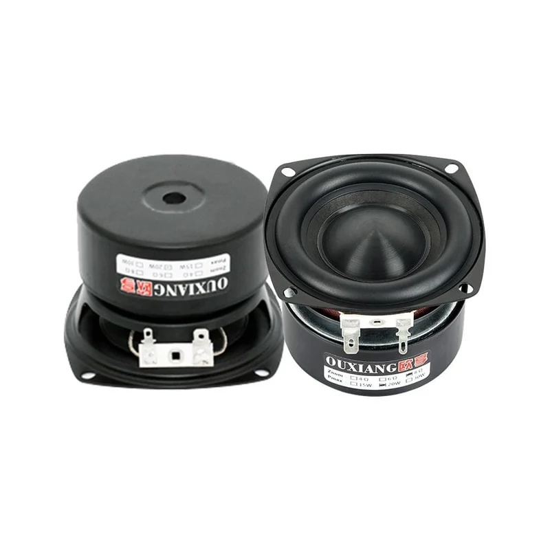 AIYIMA 2Pcs 3 Zoll woofer Lautsprecher Fahrer 4 8 Ohm 25W Audio Bass Lautsprecher DIY Heimkino Sound verstärker Lautsprecher Einheit