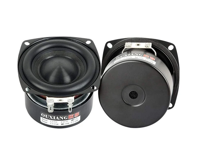 AIYIMA 2Pcs 3 Zoll woofer Lautsprecher Fahrer 4 8 Ohm 25W Audio Bass Lautsprecher DIY Heimkino Sound verstärker Lautsprecher Einheit