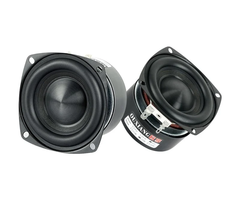 AIYIMA 2Pcs 3 Zoll woofer Lautsprecher Fahrer 4 8 Ohm 25W Audio Bass Lautsprecher DIY Heimkino Sound verstärker Lautsprecher Einheit
