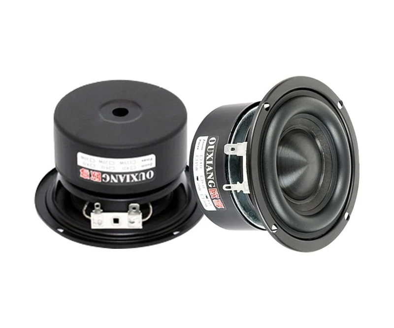 AIYIMA 2Pcs 3 Zoll woofer Lautsprecher Fahrer 4 8 Ohm 25W Audio Bass Lautsprecher DIY Heimkino Sound verstärker Lautsprecher Einheit