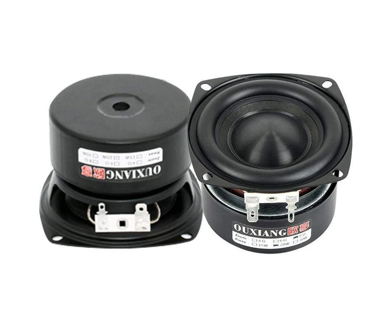 AIYIMA 2Pcs 3 Zoll woofer Lautsprecher Fahrer 4 8 Ohm 25W Audio Bass Lautsprecher DIY Heimkino Sound verstärker Lautsprecher Einheit