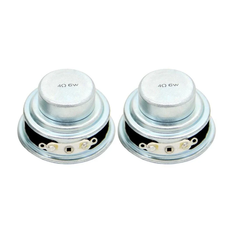 AIYIMA 2Pcs 40MM Mini Audio Lautsprecher Fahrer 4 Ohm 6W Bass Sound Verstärker Lautsprecher Heimkino Woofer lautsprecher Einheit