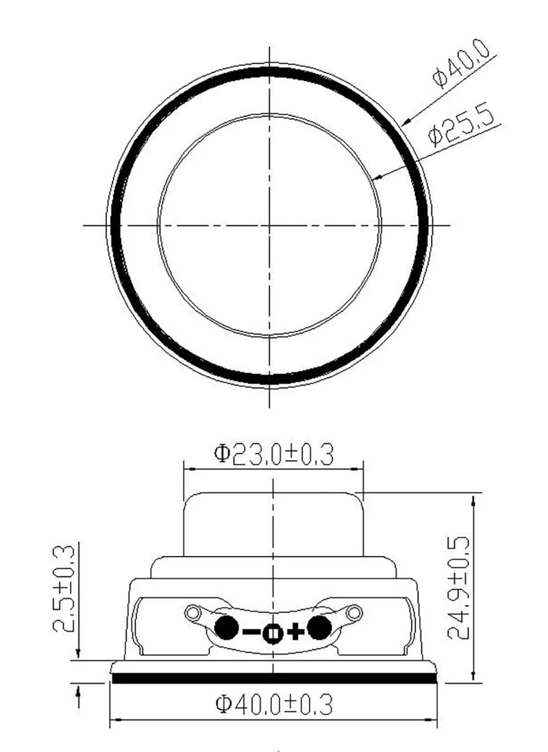 AIYIMA 2Pcs 40MM Mini Audio Lautsprecher Fahrer 4 Ohm 6W Bass Sound Verstärker Lautsprecher Heimkino Woofer lautsprecher Einheit