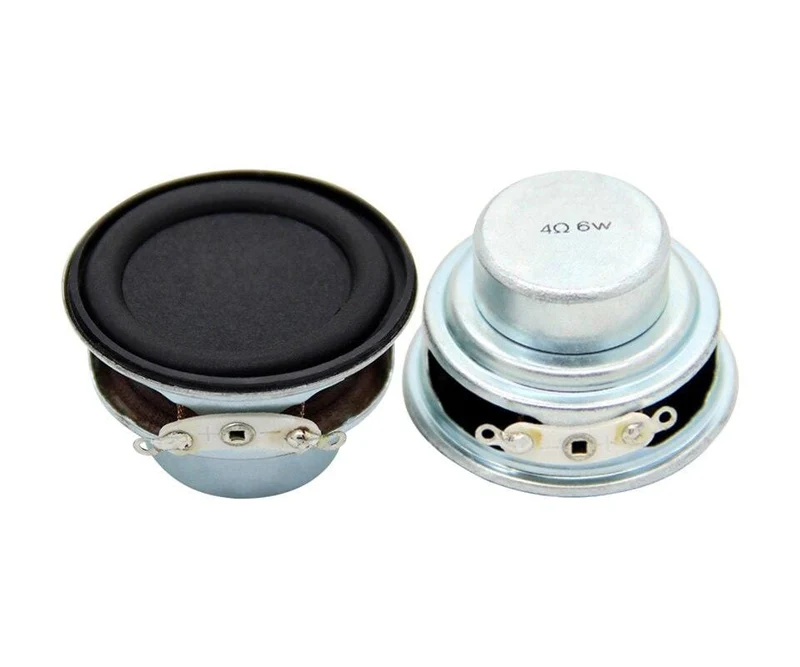 AIYIMA 2Pcs 40MM Mini Audio Lautsprecher Fahrer 4 Ohm 6W Bass Sound Verstärker Lautsprecher Heimkino Woofer lautsprecher Einheit