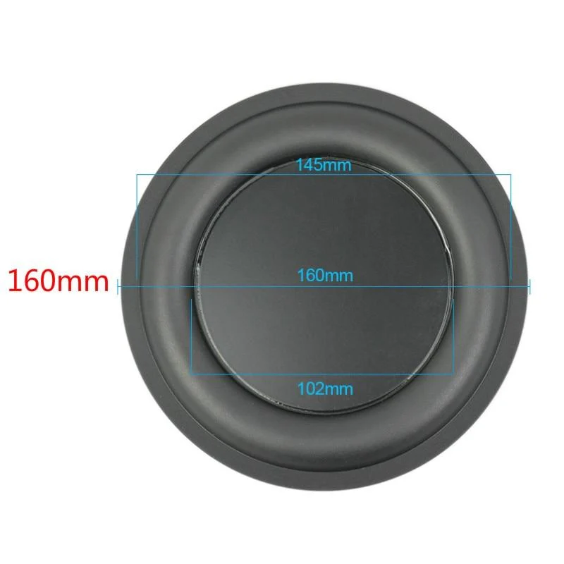 AIYIMA 2Pcs Audio Bass Membran Passive Kühler Lautsprecher Reparatur Teile 67/75/85/95/160mm DIY Heimkino Lautsprecher Zubehör
