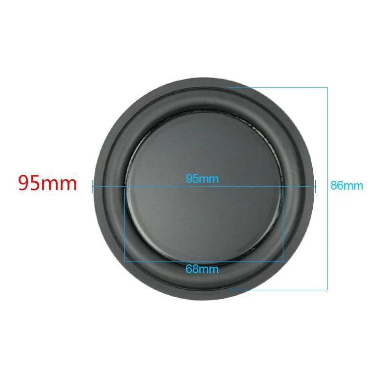 AIYIMA 2Pcs Audio Bass Membran Passive Kühler Lautsprecher Reparatur Teile 67/75/85/95/160mm DIY Heimkino Lautsprecher Zubehör