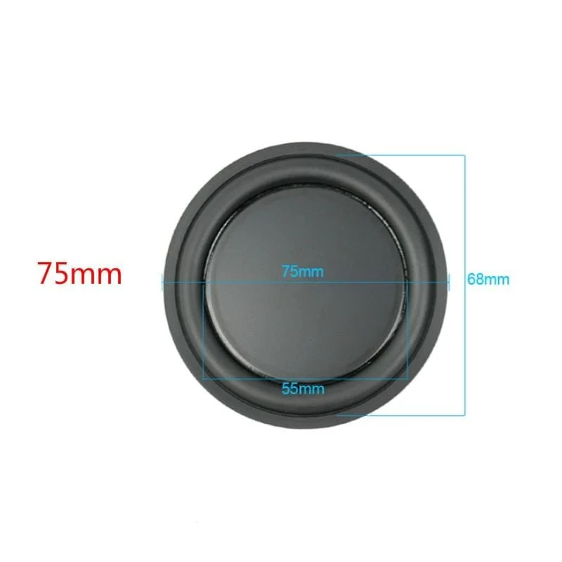 AIYIMA 2Pcs Audio Bass Membran Passive Kühler Lautsprecher Reparatur Teile 67/75/85/95/160mm DIY Heimkino Lautsprecher Zubehör