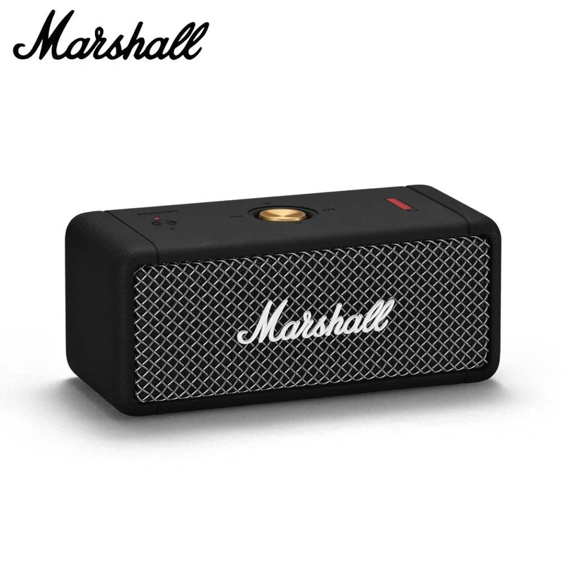 MARSHALL EMBERTON Original Drahtlose Bluetooth Lautsprecher IPX7 Wasserdicht Sport Lautsprecher Stereo Bass Sound Outdoor Tragbare Lautsprecher