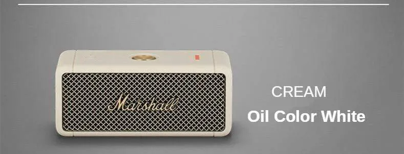 MARSHALL EMBERTON Original Drahtlose Bluetooth Lautsprecher IPX7 Wasserdicht Sport Lautsprecher Stereo Bass Sound Outdoor Tragbare Lautsprecher