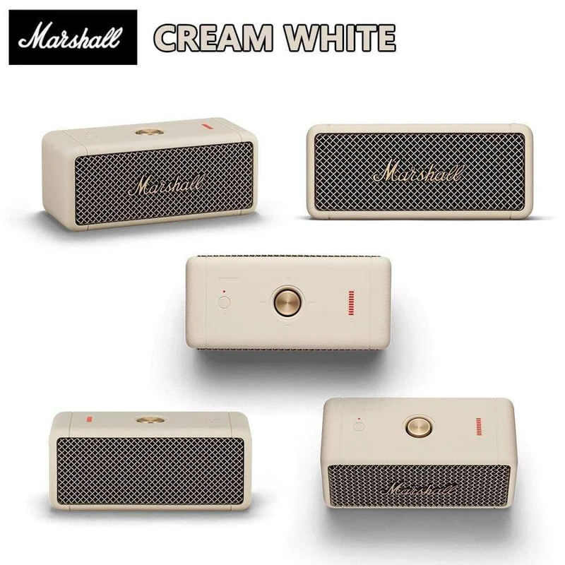 MARSHALL EMBERTON Original Drahtlose Bluetooth Lautsprecher IPX7 Wasserdicht Sport Lautsprecher Stereo Bass Sound Outdoor Tragbare Lautsprecher