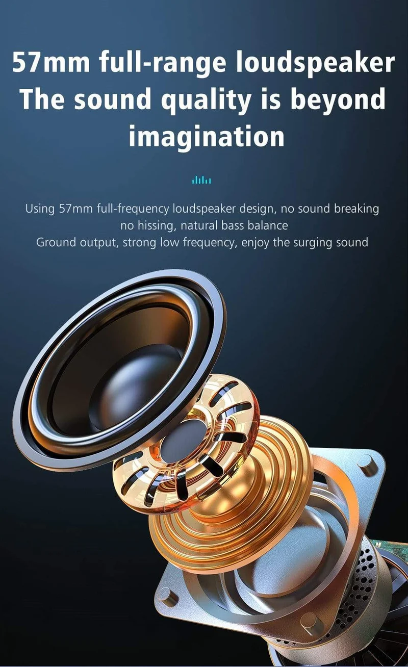 Zealot S53 Tragbare Drahtlose Lautsprecher Bluetooth Spalte Wasserdicht HIFI Verlustfreie Klangqualität Stereo Subwoofer Lautsprecher