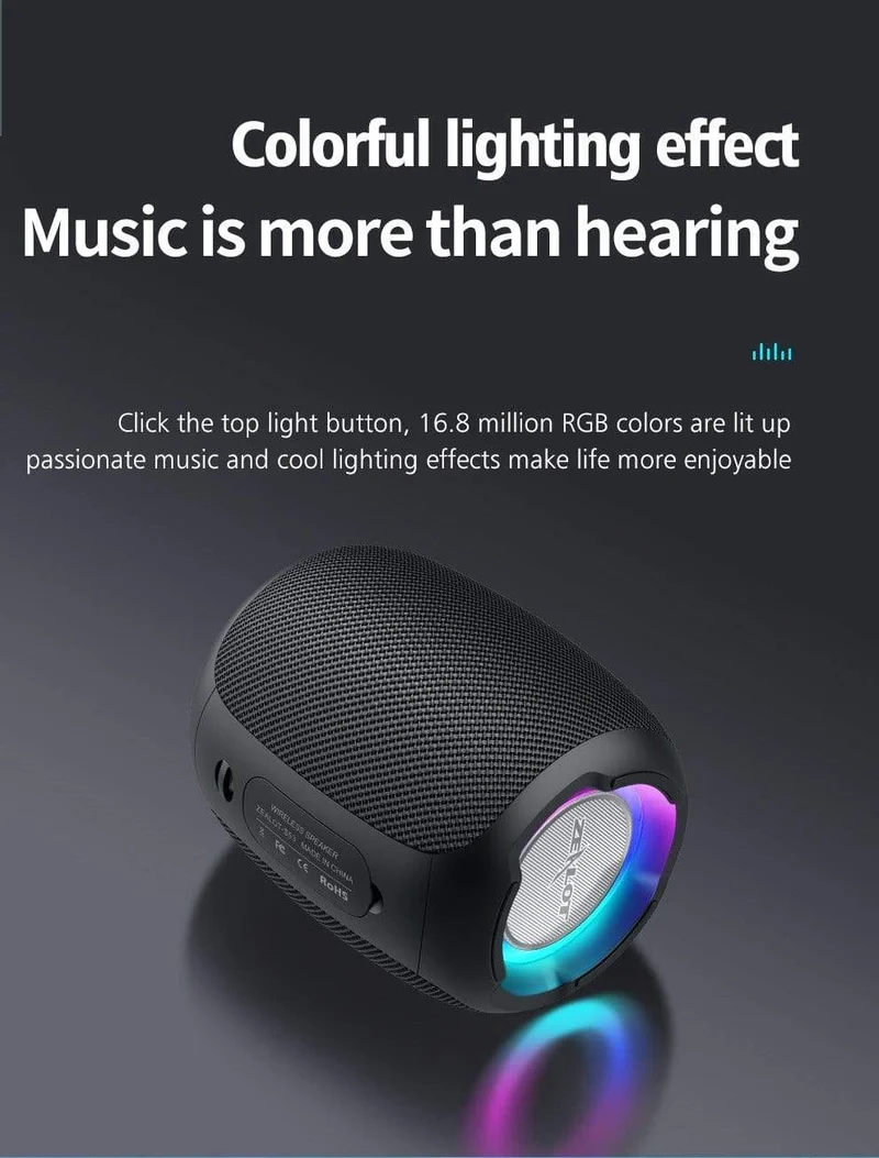 Zealot S53 Tragbare Drahtlose Lautsprecher Bluetooth Spalte Wasserdicht HIFI Verlustfreie Klangqualität Stereo Subwoofer Lautsprecher
