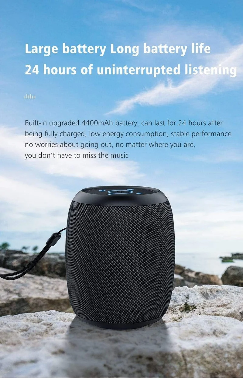 Zealot S53 Tragbare Drahtlose Lautsprecher Bluetooth Spalte Wasserdicht HIFI Verlustfreie Klangqualität Stereo Subwoofer Lautsprecher