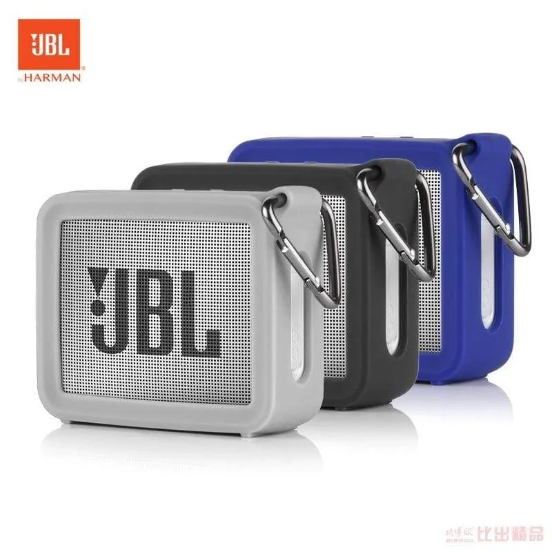 Silikon-Schutzhülle für JBL GO2 Original-Lautsprecher, Anti-Fall-Bluetooth-Audio, tragbare GO3-Aufbewahrungstasche, Schutzhülle