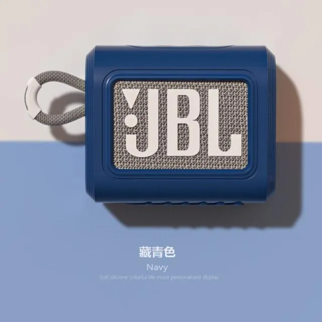 Silikon-Schutzhülle für JBL GO2 Original-Lautsprecher, Anti-Fall-Bluetooth-Audio, tragbare GO3-Aufbewahrungstasche, Schutzhülle