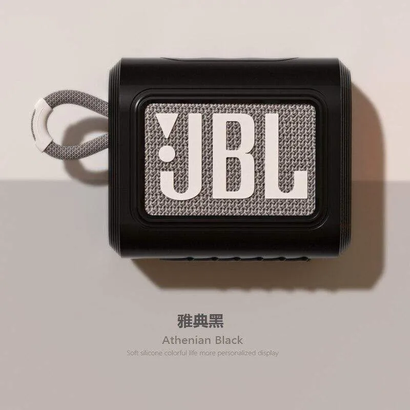 Silikon-Schutzhülle für JBL GO2 Original-Lautsprecher, Anti-Fall-Bluetooth-Audio, tragbare GO3-Aufbewahrungstasche, Schutzhülle