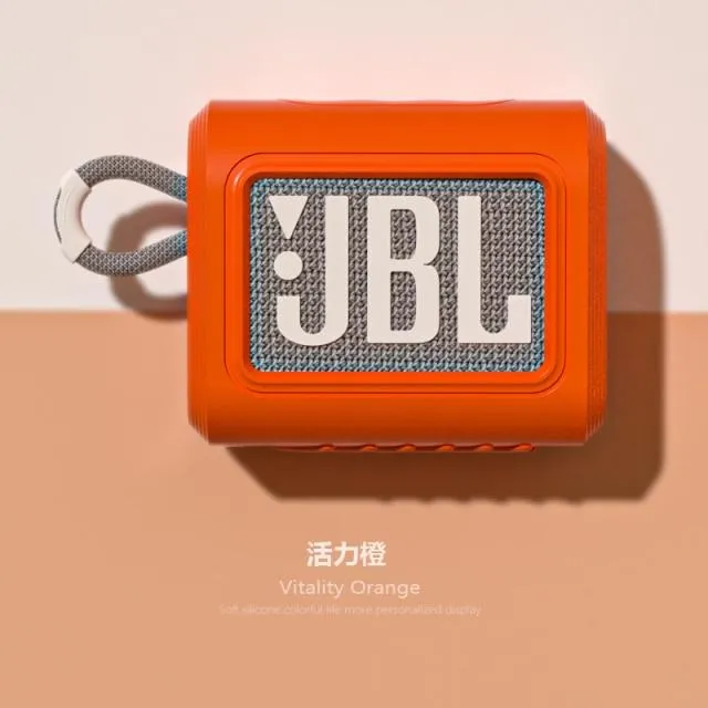 Silikon-Schutzhülle für JBL GO2 Original-Lautsprecher, Anti-Fall-Bluetooth-Audio, tragbare GO3-Aufbewahrungstasche, Schutzhülle