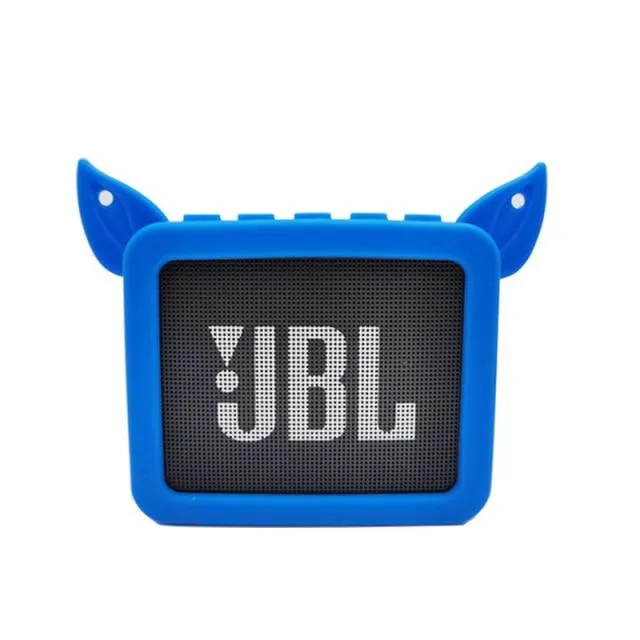Silikon-Schutzhülle für JBL GO2 Original-Lautsprecher, Anti-Fall-Bluetooth-Audio, tragbare GO3-Aufbewahrungstasche, Schutzhülle