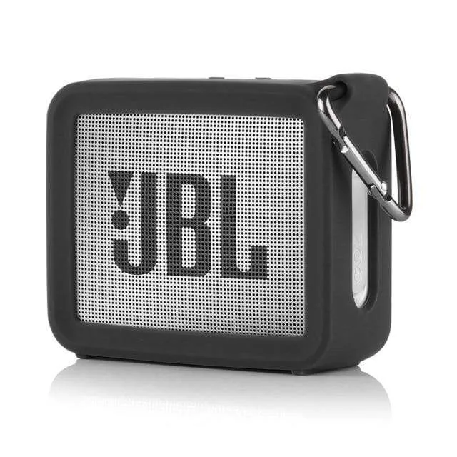 Silikon-Schutzhülle für JBL GO2 Original-Lautsprecher, Anti-Fall-Bluetooth-Audio, tragbare GO3-Aufbewahrungstasche, Schutzhülle