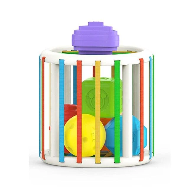 Infant Bunte Form Block Sortierung Spiel Baby Montessori Lernen Pädagogisches Spielzeug Für Kinder Bebe Geburt Inny 0 12 Monate Geschenk
