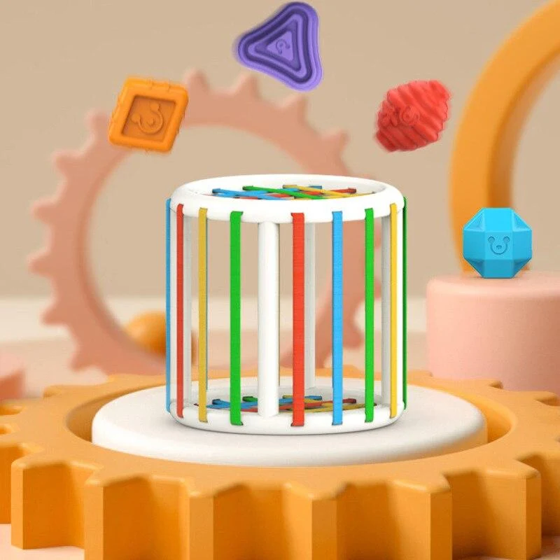 Infant Bunte Form Block Sortierung Spiel Baby Montessori Lernen Pädagogisches Spielzeug Für Kinder Bebe Geburt Inny 0 12 Monate Geschenk