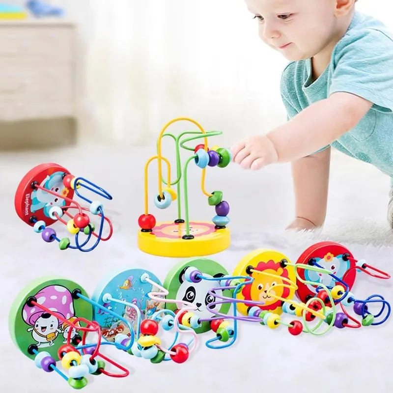 Baby-Lernspielzeug, Holzspielzeug, Montessori, frühes Lernen, Baby, Geburtstag, Weihnachten, Neujahr, Geschenk, Spielzeug für Kinder