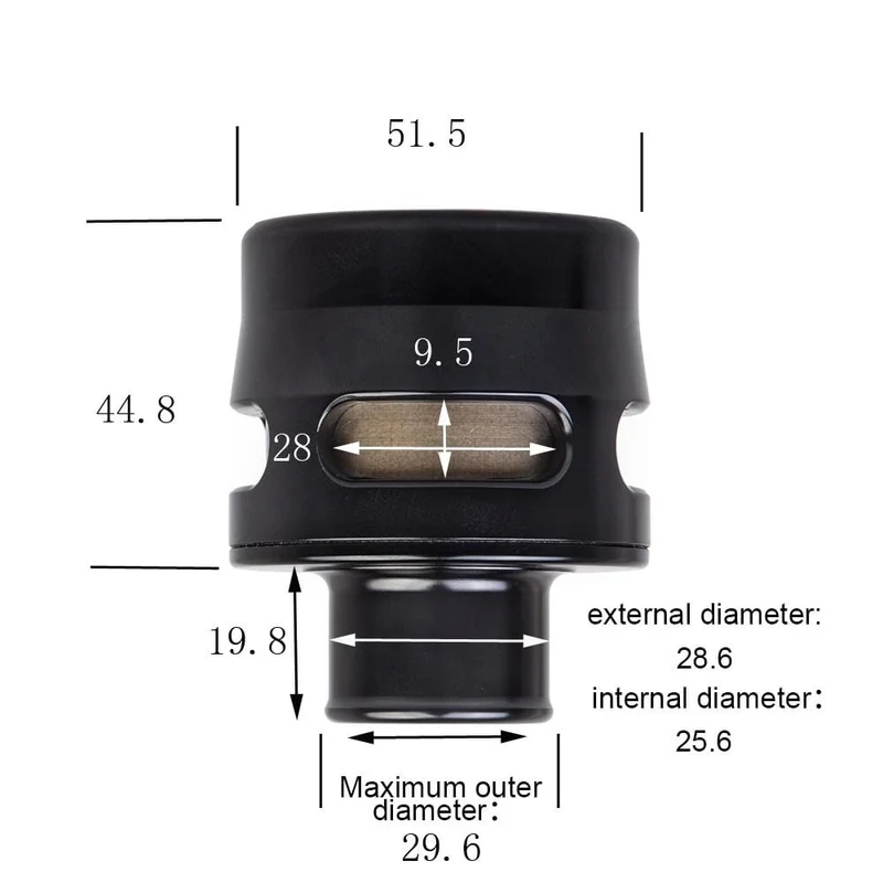 Universelles 25-mm-Abblaseventil BOV für Fiat Grande Punto 1.4 T-Jet und Bravo T-Jet Aluminium