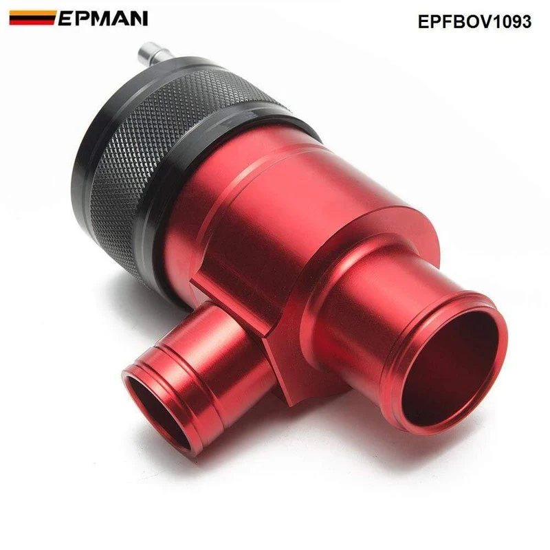 Car Racing Red & Black Intercooler Recirculation Blow Off Valve BOV Kit für Subaru WRX 2.0L Turbo 15-17 EPFBOV1093