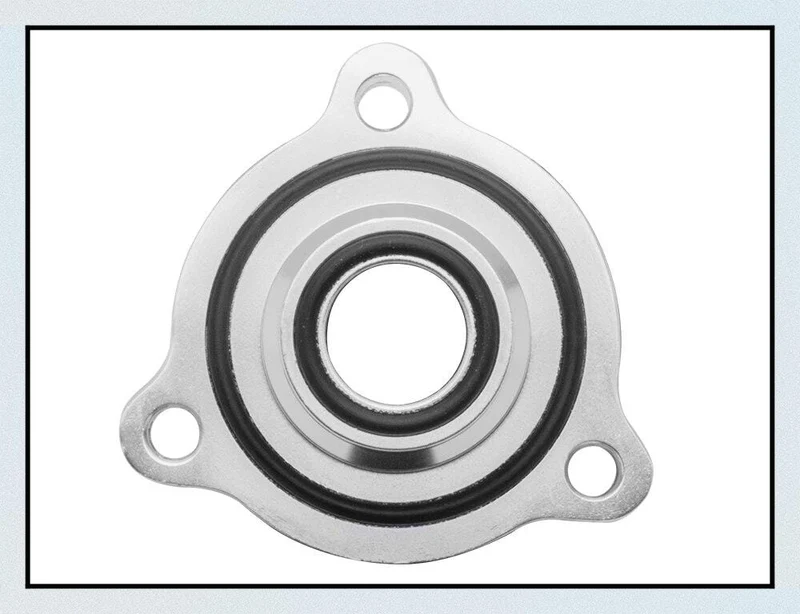 Aluminiumteil Turbo Blow Off Valve Bov Sound Adapter für Mercedes A180, A250, CLA 250 & GLA 250 Schwarz und Silber FMSPMER