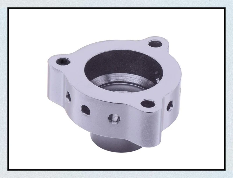 Aluminiumteil Turbo Blow Off Valve Bov Sound Adapter für Mercedes A180, A250, CLA 250 & GLA 250 Schwarz und Silber FMSPMER