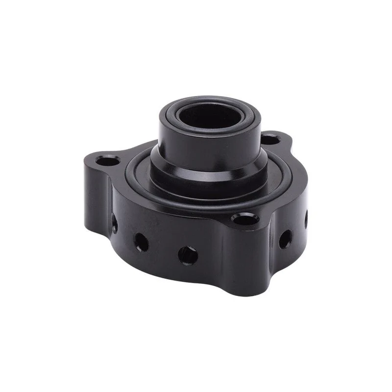 Aluminiumteil Turbo Blow Off Valve Bov Sound Adapter für Mercedes A180, A250, CLA 250 & GLA 250 Schwarz und Silber FMSPMER