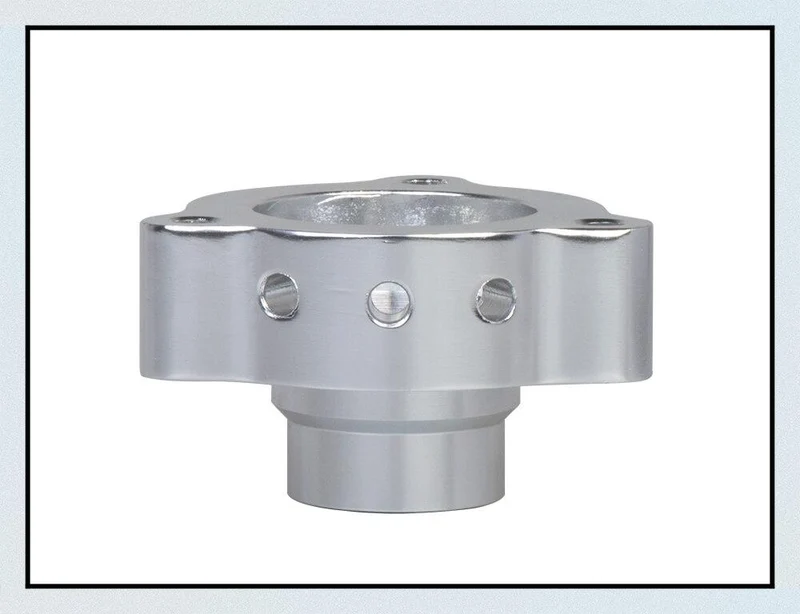 Aluminiumteil Turbo Blow Off Valve Bov Sound Adapter für Mercedes A180, A250, CLA 250 & GLA 250 Schwarz und Silber FMSPMER