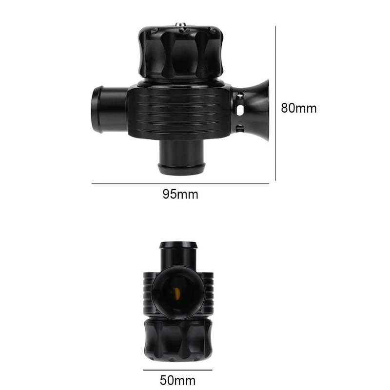 Aluminium 25 mm Racing Turbo Diesel Blow Off Dump Ventil BOV Wastegate