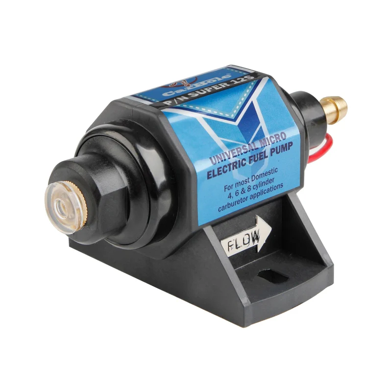 CARBOLE Universal Advanced Micro 12V Kraftstoffpumpe Elektro Gas Diesel Inline Niederdruck 3/8 Zoll 5-9 PSI