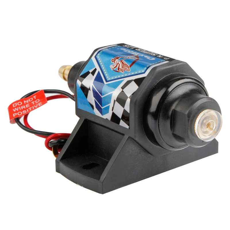 CARBOLE Universal Advanced Micro 12V Kraftstoffpumpe Elektro Gas Diesel Inline Niederdruck 3/8 Zoll 5-9 PSI