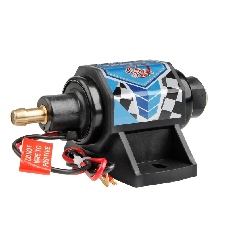 CARBOLE Universal Advanced Micro 12V Kraftstoffpumpe Elektro Gas Diesel Inline Niederdruck 3/8 Zoll 5-9 PSI