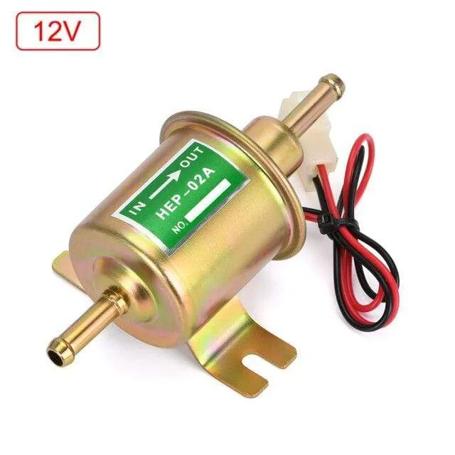 Neue 12V 24V Elektrische Kraftstoffpumpe Niederdruckschraube Befestigungsdraht Diesel Benzin HEP-02A Für Auto Vergaser Motorrad ATV