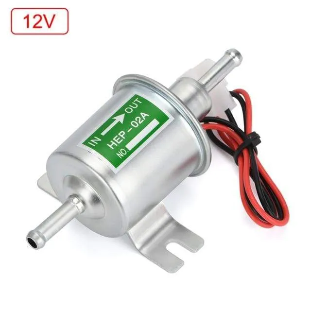 Neue 12V 24V Elektrische Kraftstoffpumpe Niederdruckschraube Befestigungsdraht Diesel Benzin HEP-02A Für Auto Vergaser Motorrad ATV