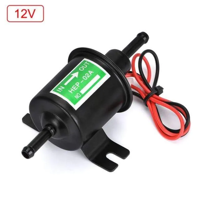 Neue 12V 24V Elektrische Kraftstoffpumpe Niederdruckschraube Befestigungsdraht Diesel Benzin HEP-02A Für Auto Vergaser Motorrad ATV
