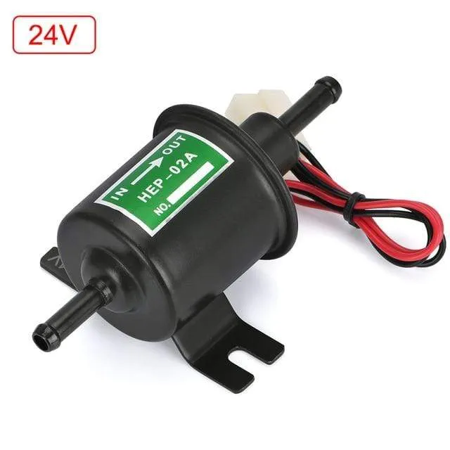 Neue 12V 24V Elektrische Kraftstoffpumpe Niederdruckschraube Befestigungsdraht Diesel Benzin HEP-02A Für Auto Vergaser Motorrad ATV