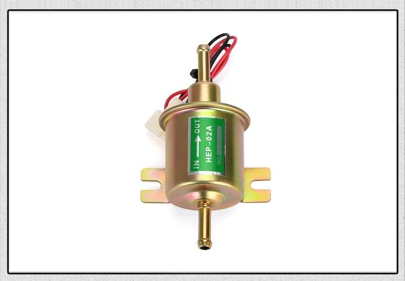 Neue 12V 24V Elektrische Kraftstoffpumpe Niederdruckschraube Befestigungsdraht Diesel Benzin HEP-02A Für Auto Vergaser Motorrad ATV