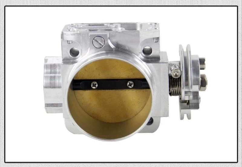Aluminium-Ansaugkrümmer 70mm Drosselklappengehäuse Leistung Billet Für Mitsubishi Lancer Evo 4 5 6 4g63 PQY6941