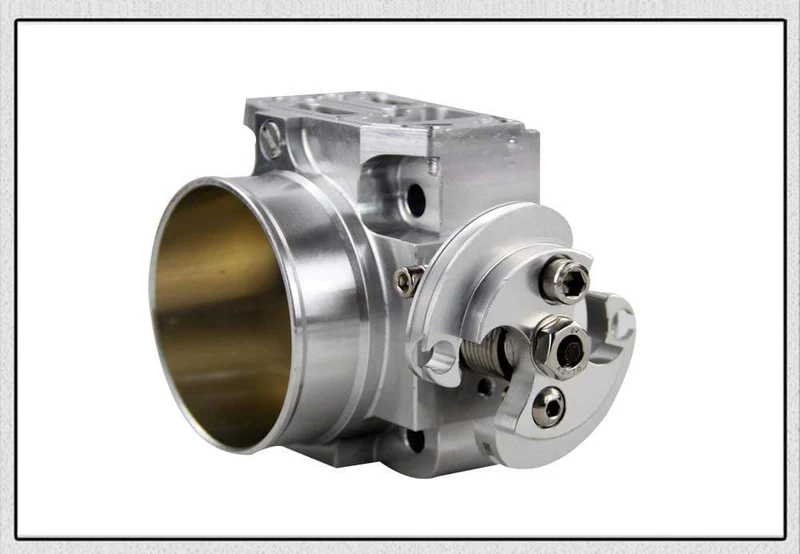 Aluminium-Ansaugkrümmer 70mm Drosselklappengehäuse Leistung Billet Für Mitsubishi Lancer Evo 4 5 6 4g63 PQY6941
