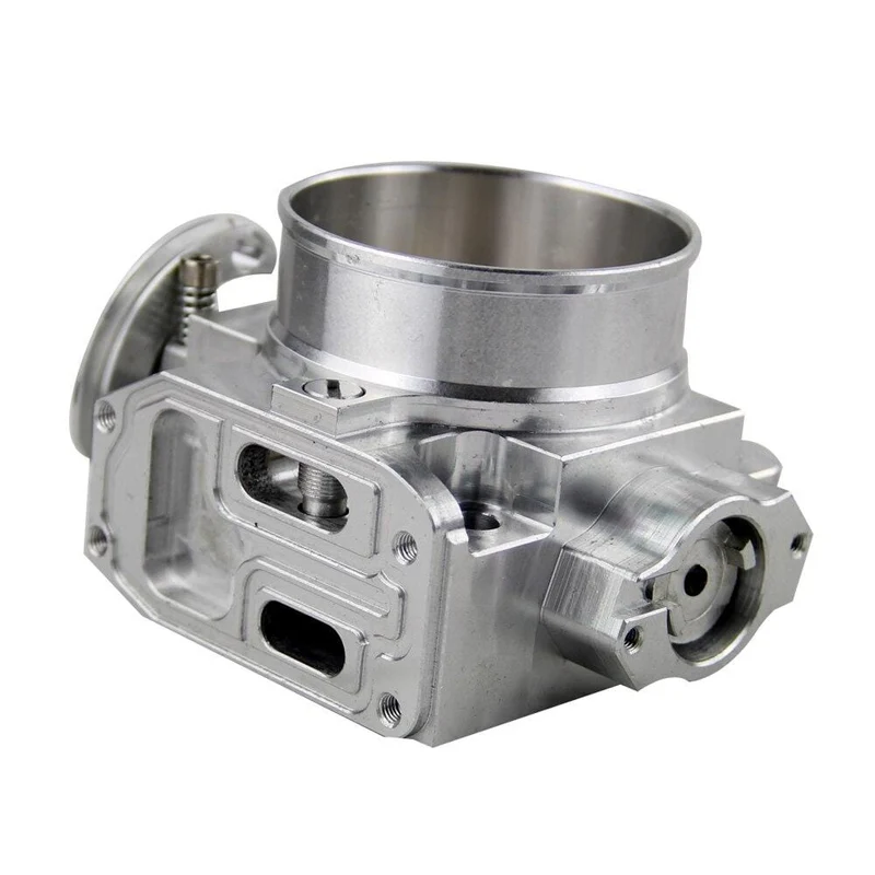Aluminium-Ansaugkrümmer 70mm Drosselklappengehäuse Leistung Billet Für Mitsubishi Lancer Evo 4 5 6 4g63 PQY6941
