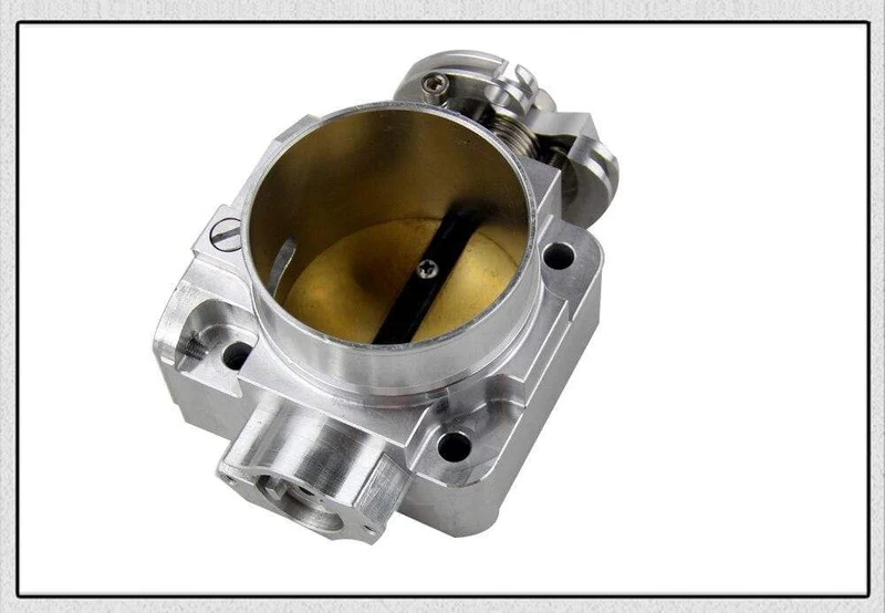 Aluminium-Ansaugkrümmer 70mm Drosselklappengehäuse Leistung Billet Für Mitsubishi Lancer Evo 4 5 6 4g63 PQY6941