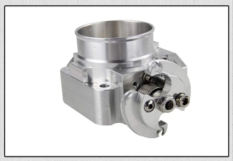 Aluminium-Ansaugkrümmer 70mm Drosselklappengehäuse Leistung Billet Für Mitsubishi Lancer Evo 4 5 6 4g63 PQY6941