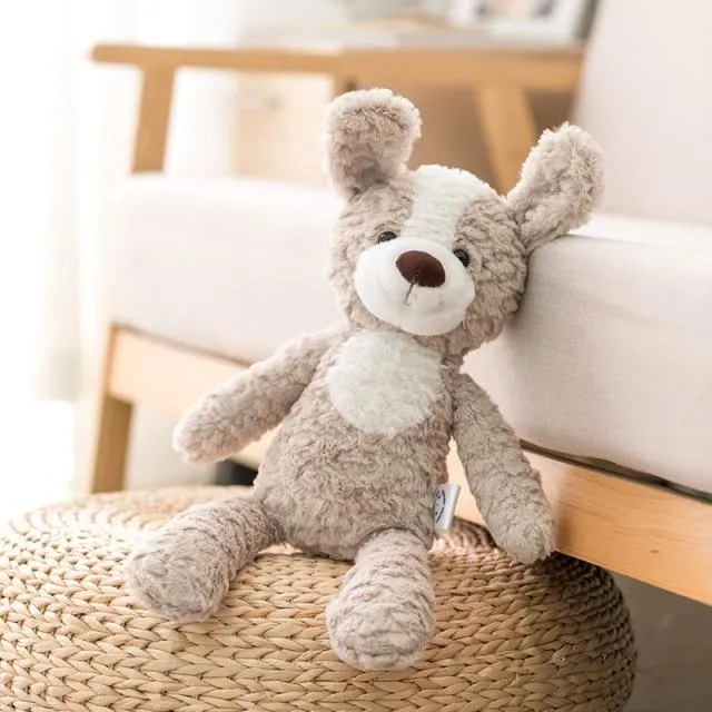 Hochwertige, weiche, lange Beine, Hase, Teddybär, Hund, Elefant, Einhorn, gefüllte Cartoon-Tiere, Baby-Appease-Spielzeug, Puppenspielzeug für Kinder