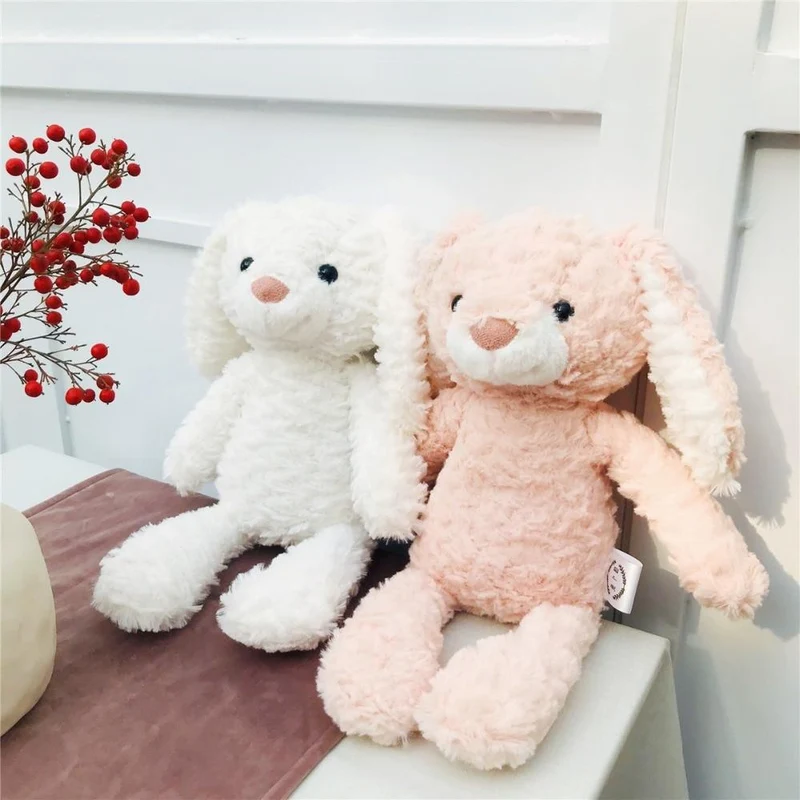 Hochwertige, weiche, lange Beine, Hase, Teddybär, Hund, Elefant, Einhorn, gefüllte Cartoon-Tiere, Baby-Appease-Spielzeug, Puppenspielzeug für Kinder